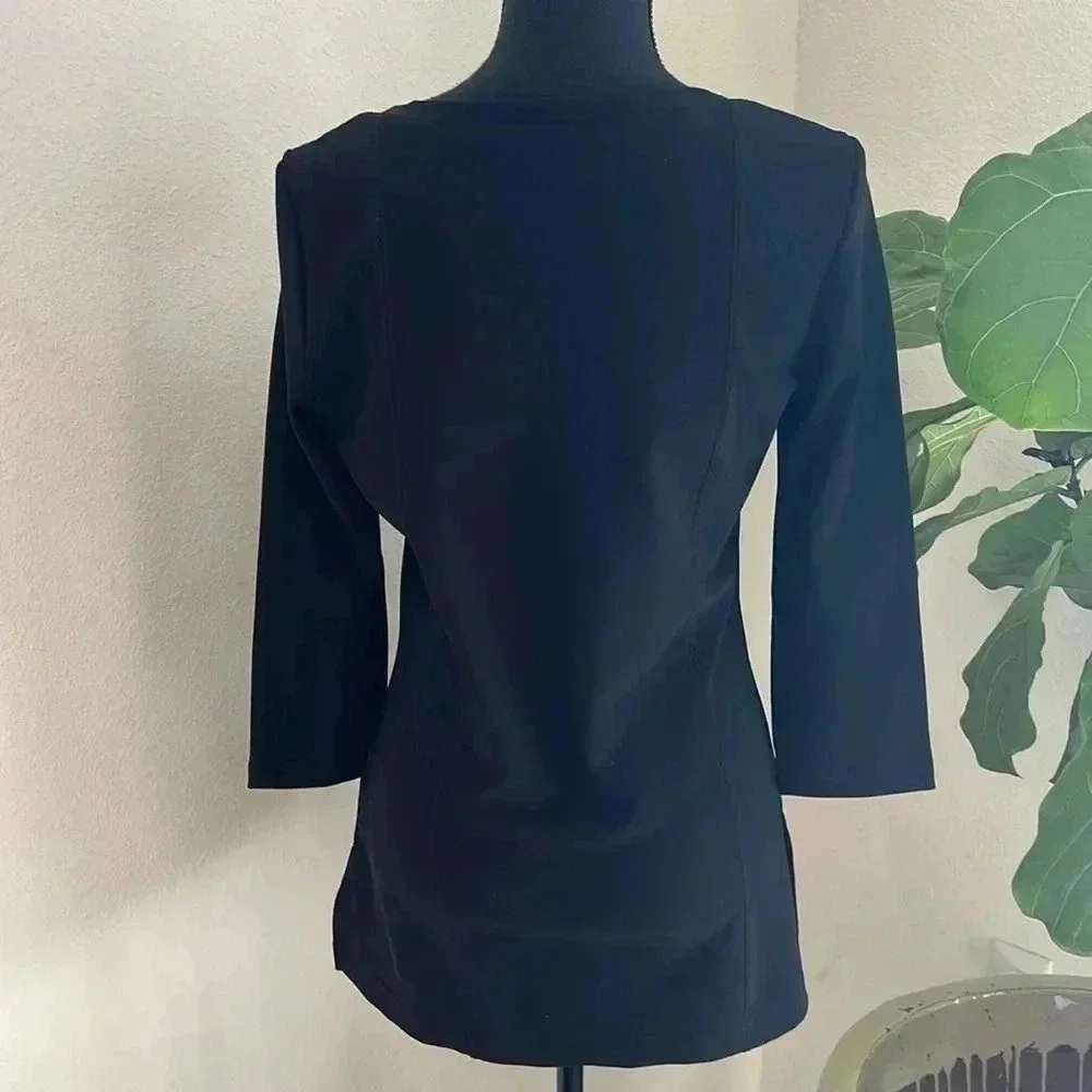 Boston Proper Women’s Split Hem Square Neck Tunic Medium - Picture 9 of 13